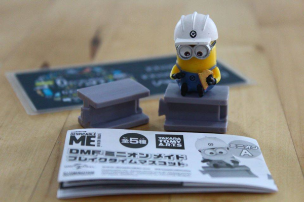 1.Gashapon DMF Minions Made Break Time Mascot - Minion Dave (A)