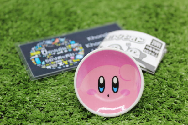 1.Gashapon Kirby Mini Tableware - Kirby Plate