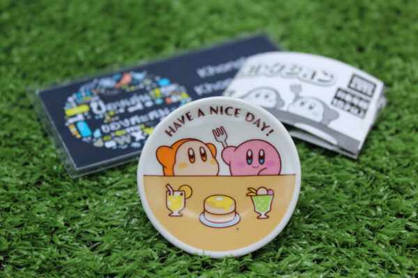 3.Gashapon Kirby Mini Tableware - Oshokuji Plate