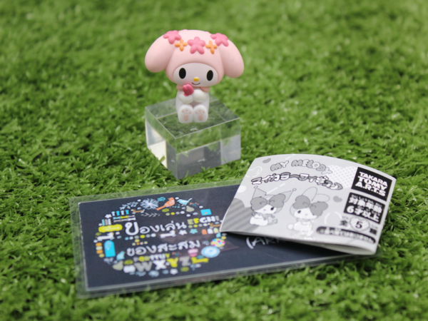 3.Gashapon Sanrio My Melody My Color Figure - My Melody Sakura Pink