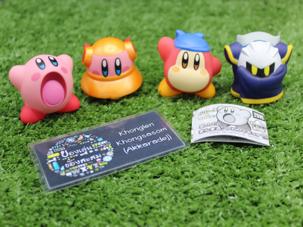 Gashapon Anime Kirby of the Stars Perfect Soft Vinyl Figure 2 - Complete Set