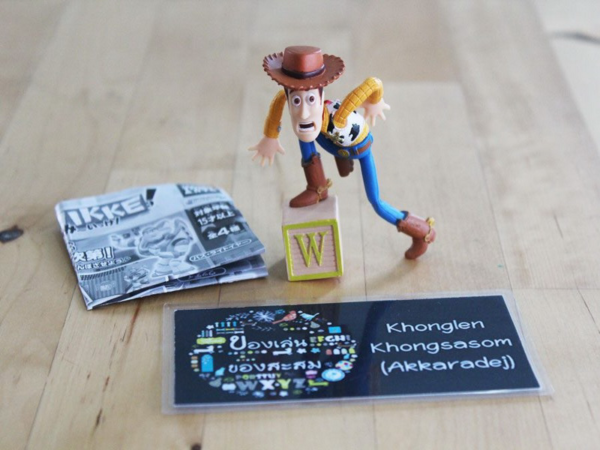 1.Gashapon Disney MIKKE! Toy Story - Woody