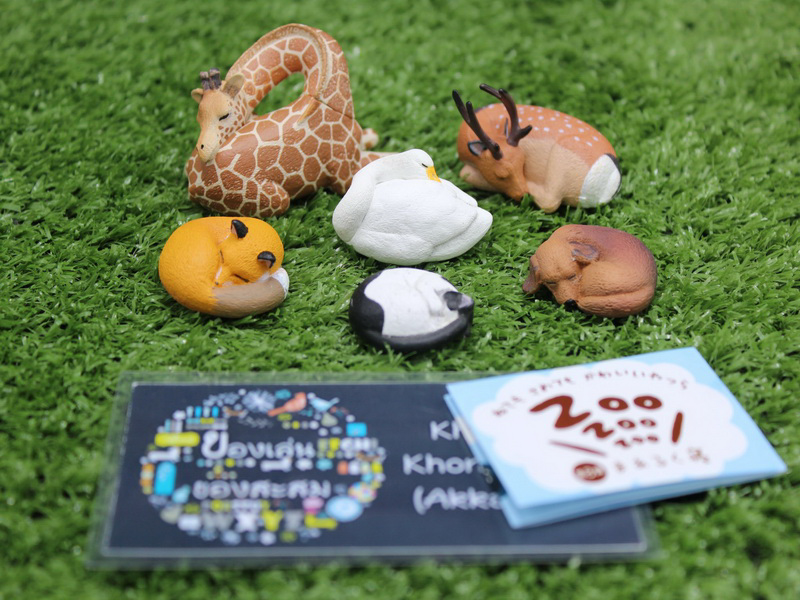 Gashapon Zoo Zoo Zoo Sleeping Animals Vol.8 – Complete Set