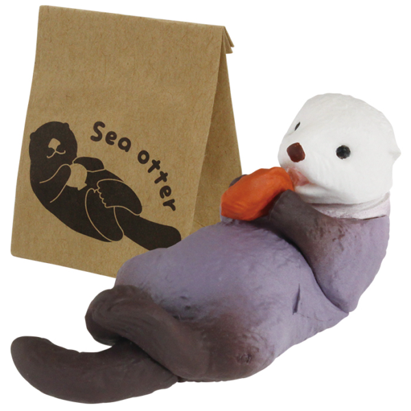 1.Gashapon Animal Eat Figure Motto Tabetai ! – Sea Otter with Taiyaki