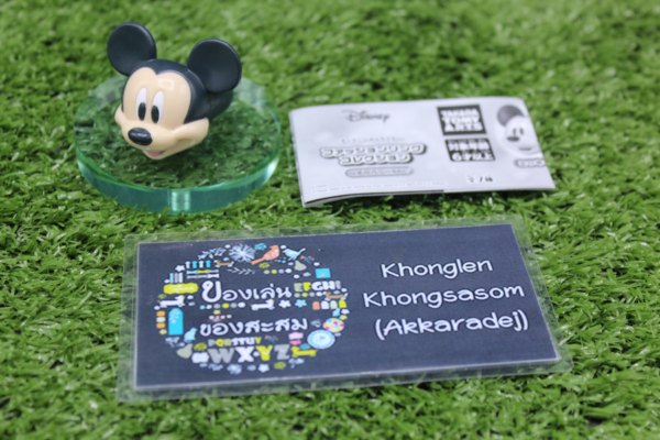 1.Gashapon Disney Fashion Ring Collection Dull Color Ver. - Mickey Mouse
