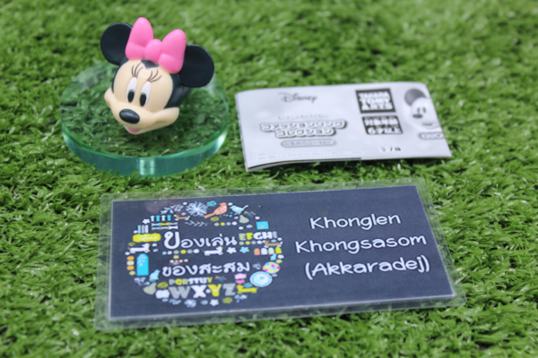 2.Gashapon Disney Fashion Ring Collection Dull Color Ver. - Minnie Mouse