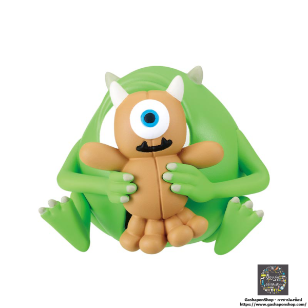2.Gashapon Disney Monsters, Inc. Hide & Seek Figure – Mike