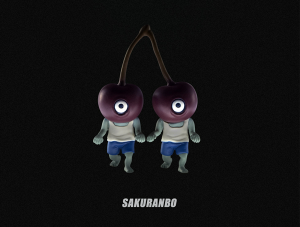 2.Gashapon Fruits Zombie - Sakuranbo
