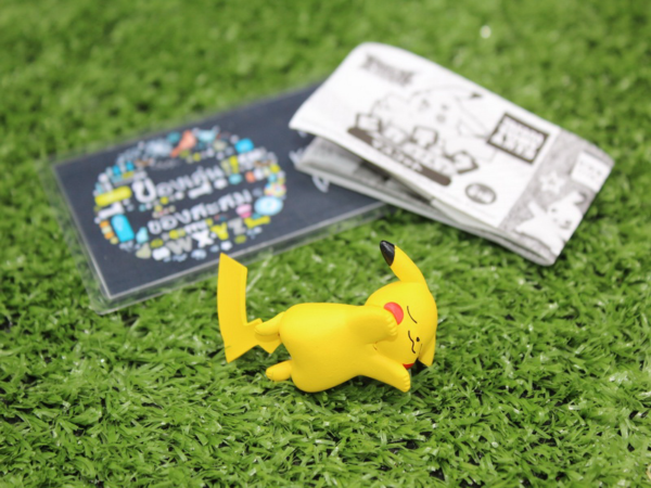 2.Gashapon Pokemon Pikachu Support Mascot Figure – Pikachu (Sleep)