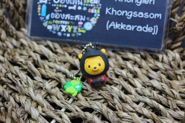 3.Gashapon Disney Character Ladybug Costume Mascot - Winnie the Pooh