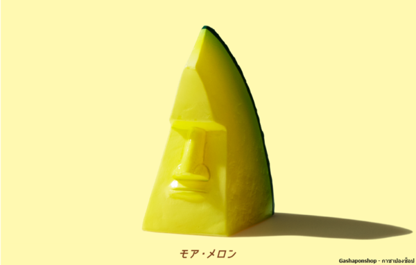 6.Gashapon Moai a la Mode – Melon