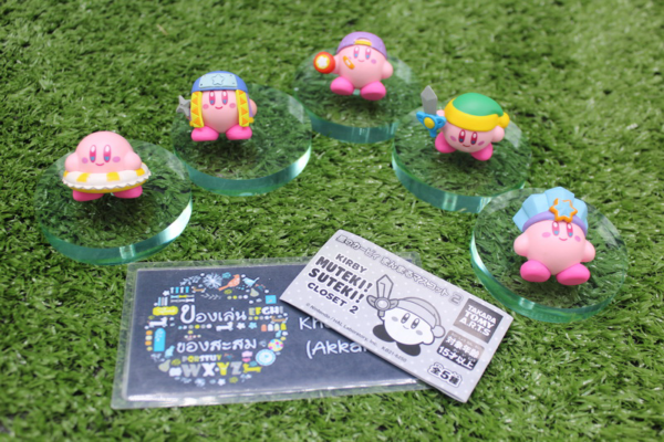 6.Gashapon Kirby Muteki! Suteki! Closet 2 - Complete Set