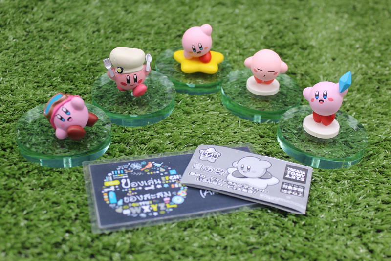 6.Gashapon Kirby Of The Stars Koronto Mascot - Complete Set